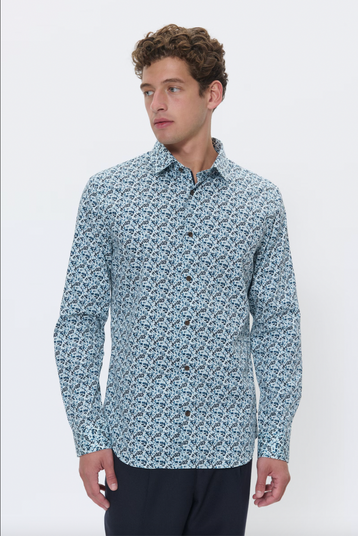 MATROSTOL SHIRT (FLORAL WHITE) - MATINIQUE
