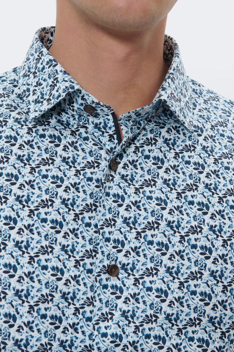 MATROSTOL SHIRT (FLORAL WHITE) - MATINIQUE