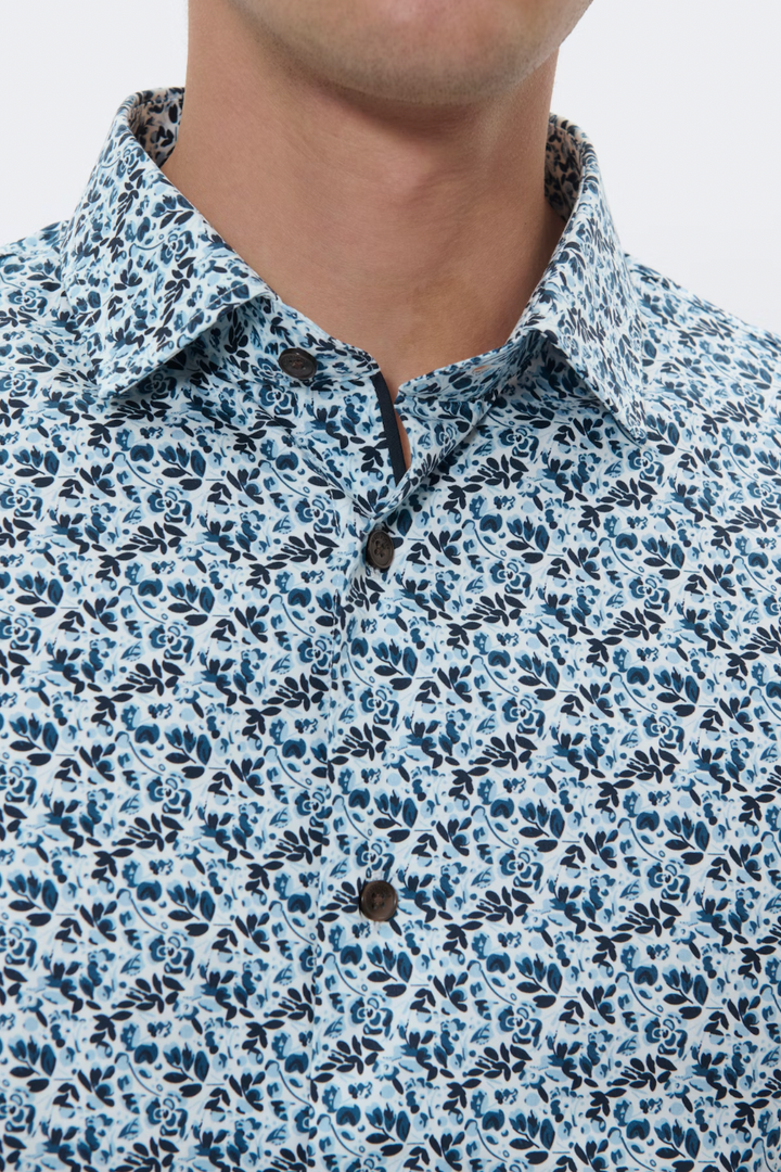 MATROSTOL SHIRT (FLORAL WHITE) - MATINIQUE
