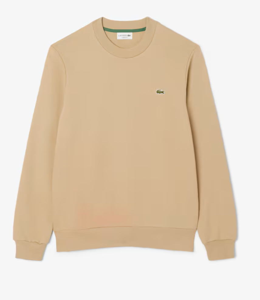 FLEECE SWEATSHIRT (BEIGE) - LACOSTE