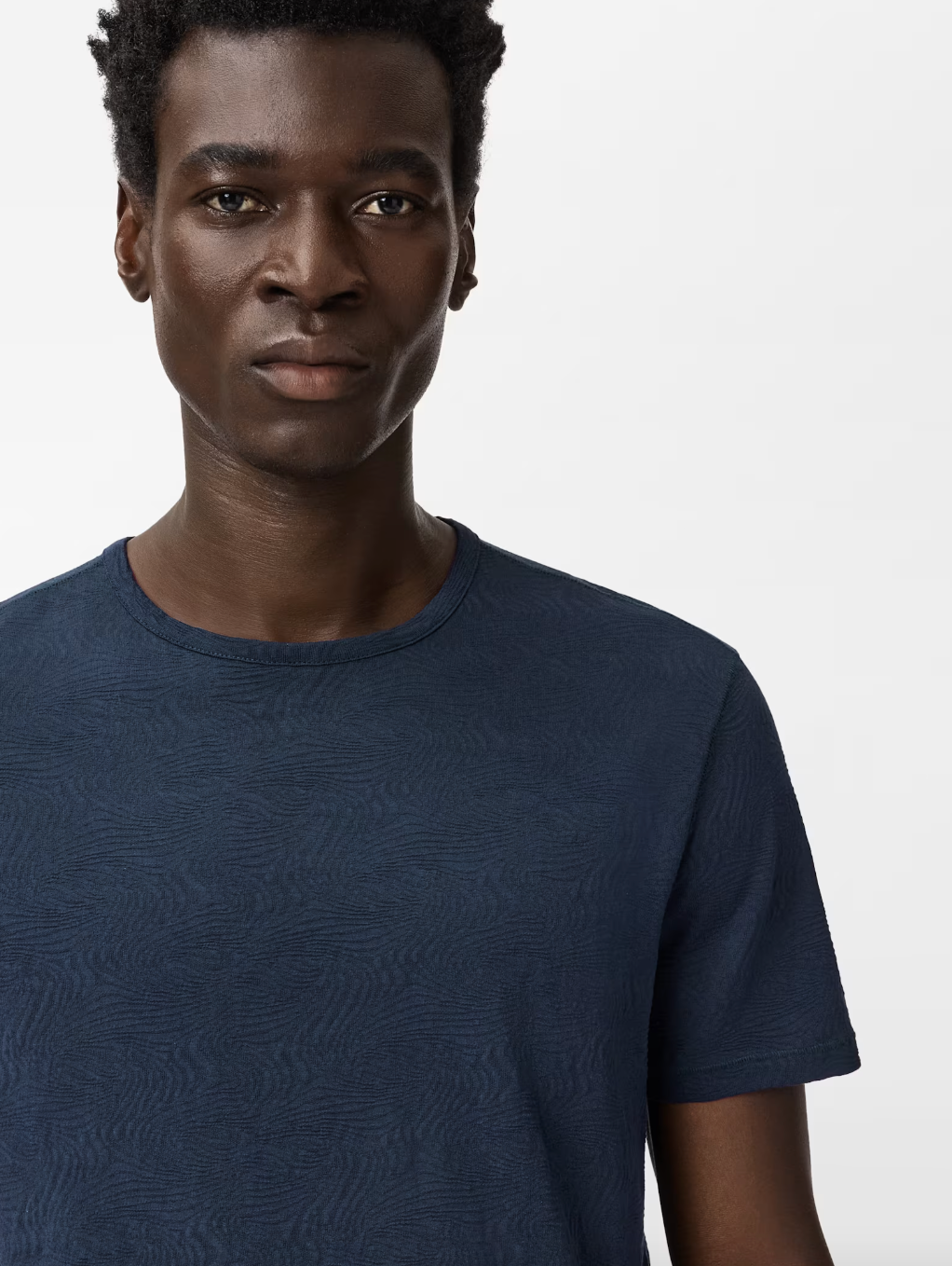 BLAISE S/S CREW (NAVY) - JOHN VARVATOS