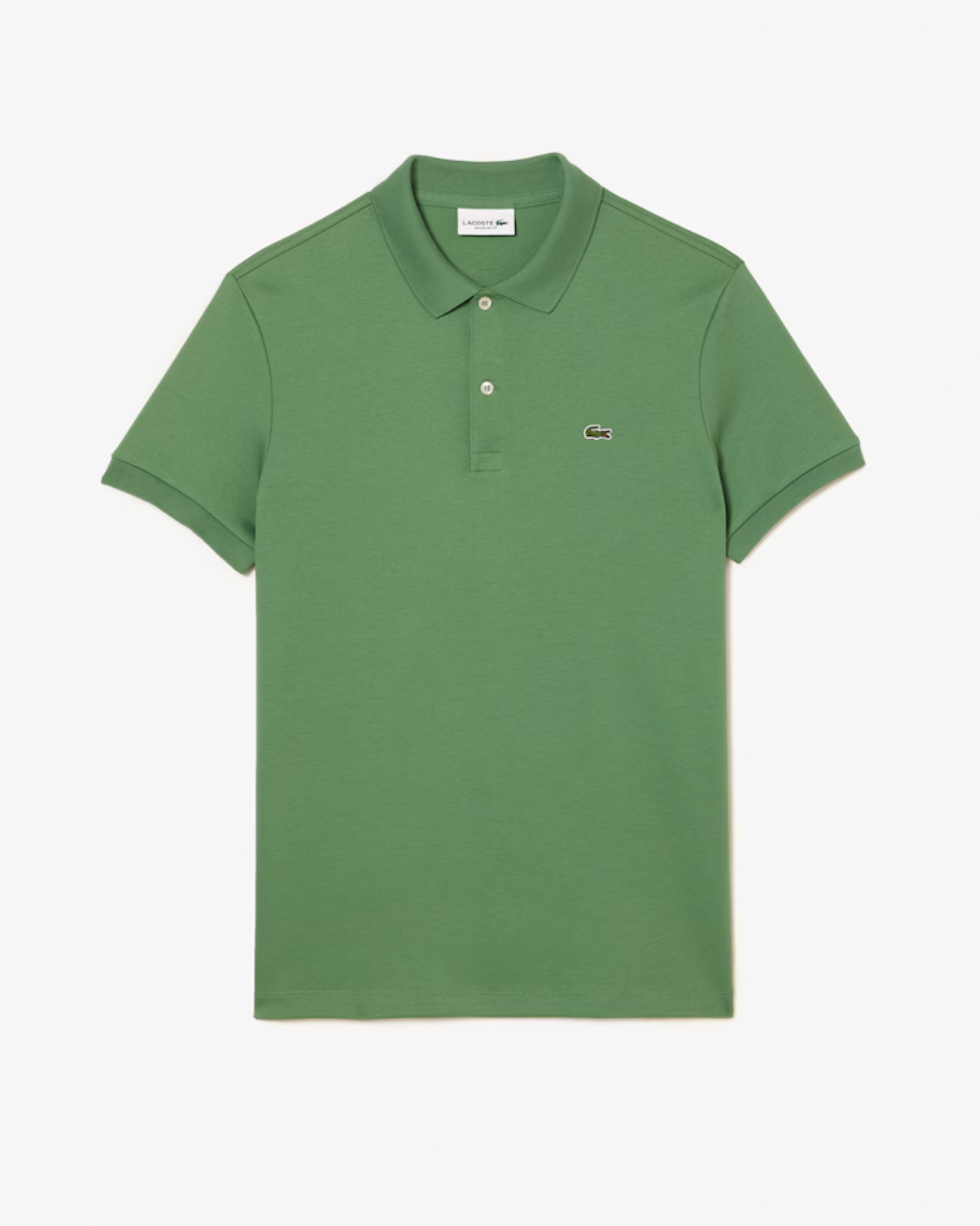 COTTON POLO (GREEN) - LACOSTE