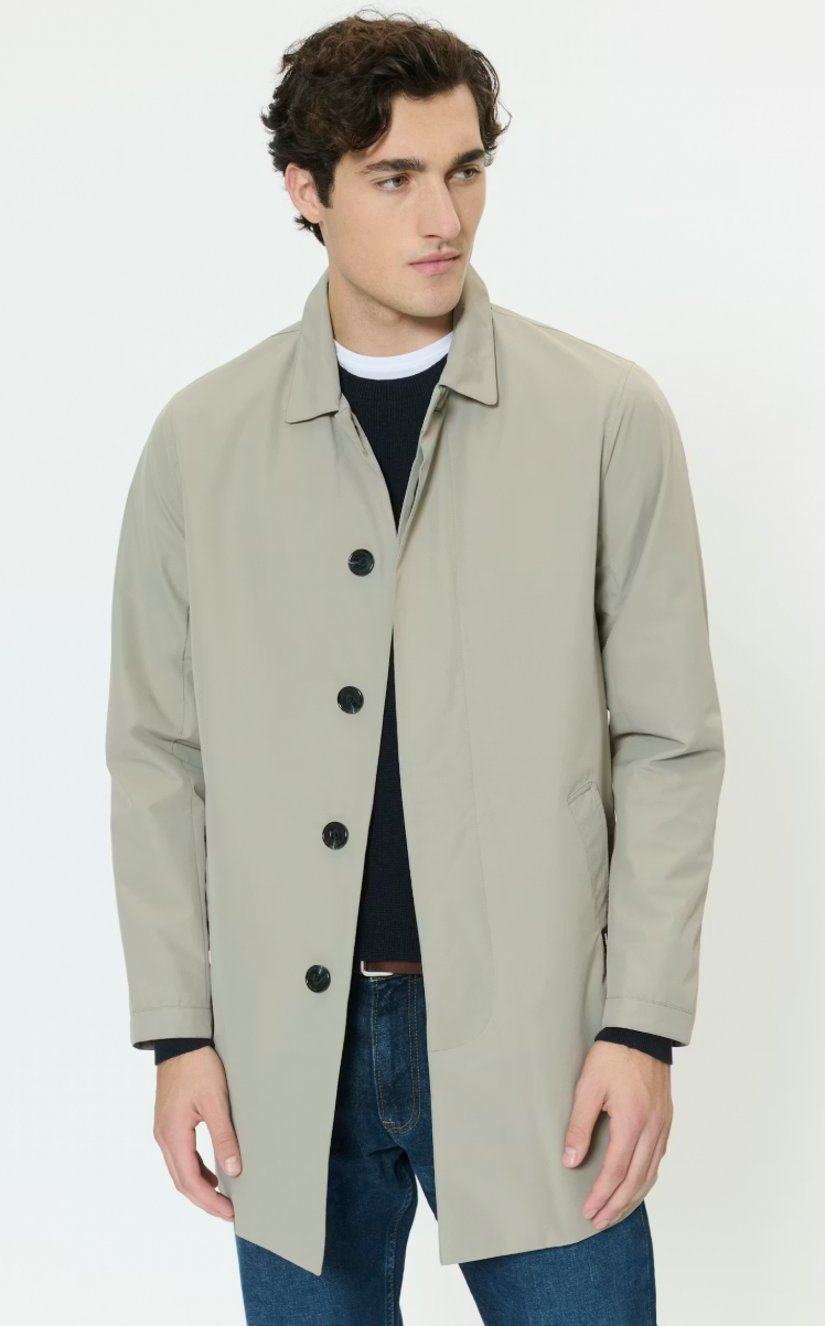 MILES OUTERWEAR COAT (ELEPHANT) - MATINIQUE