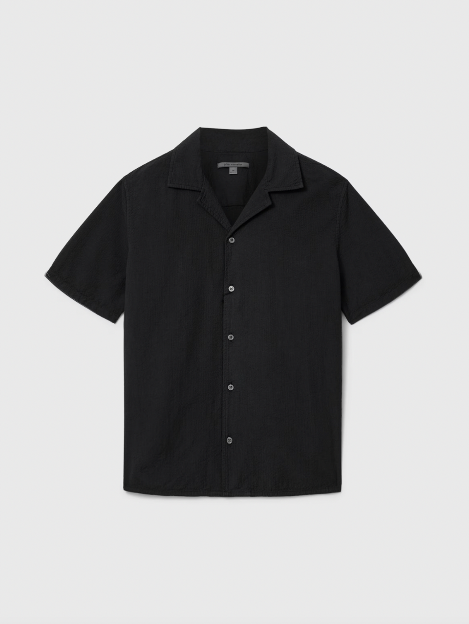 DAN CAMP SHIRT (BLACK) - JOHN VARVATOS