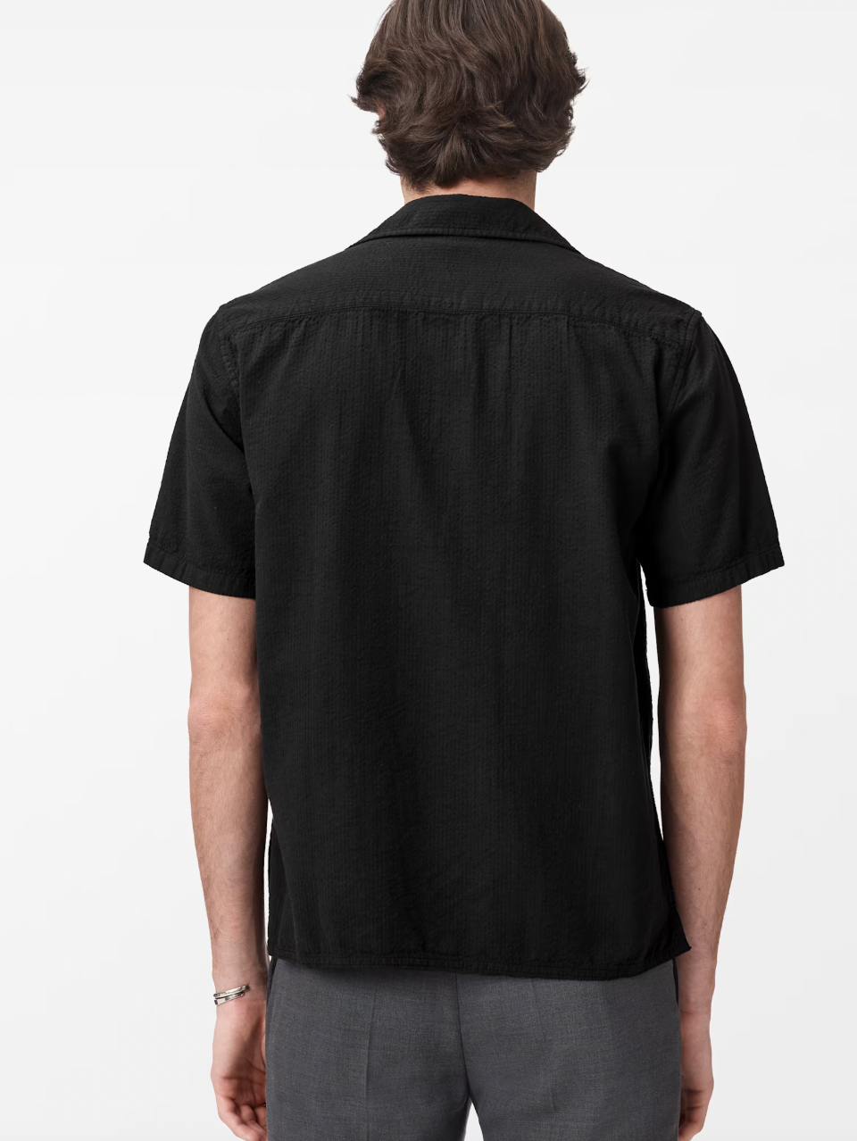 DAN CAMP SHIRT (BLACK) - JOHN VARVATOS