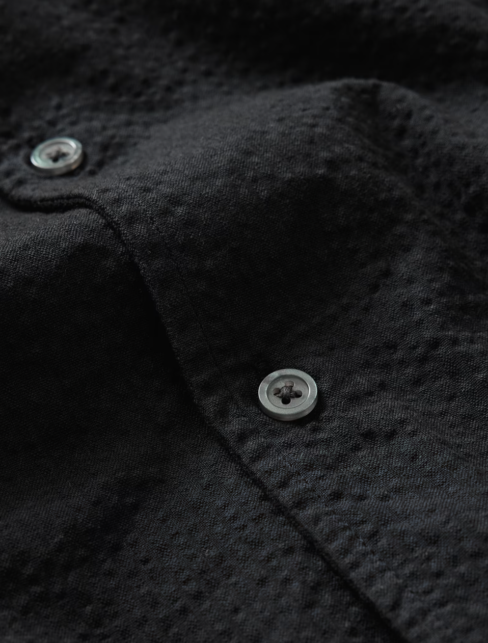 DAN CAMP SHIRT (BLACK) - JOHN VARVATOS