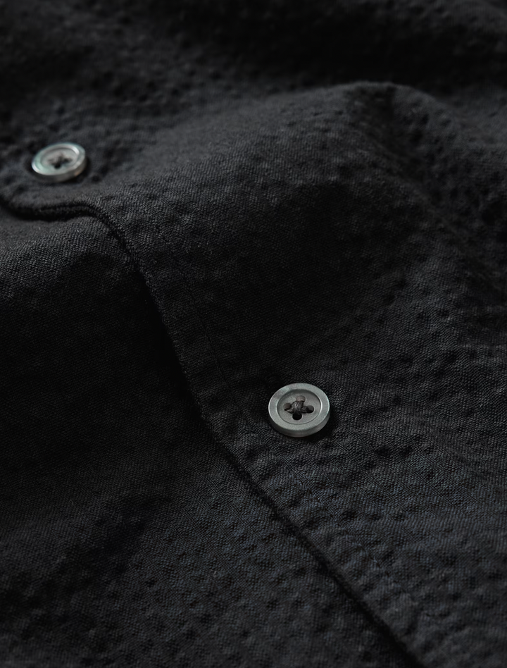 DAN CAMP SHIRT (BLACK) - JOHN VARVATOS