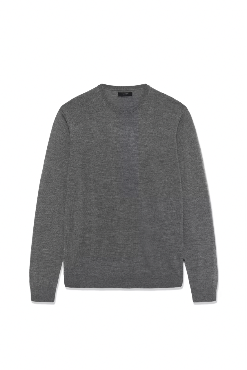 MARGRATE CREWNECK SWEATER (GREY) - MATINIQUE