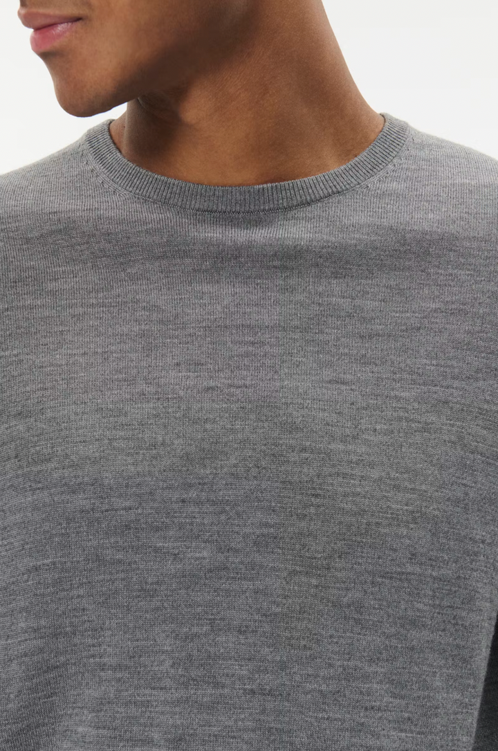 MARGRATE CREWNECK SWEATER (GREY) - MATINIQUE