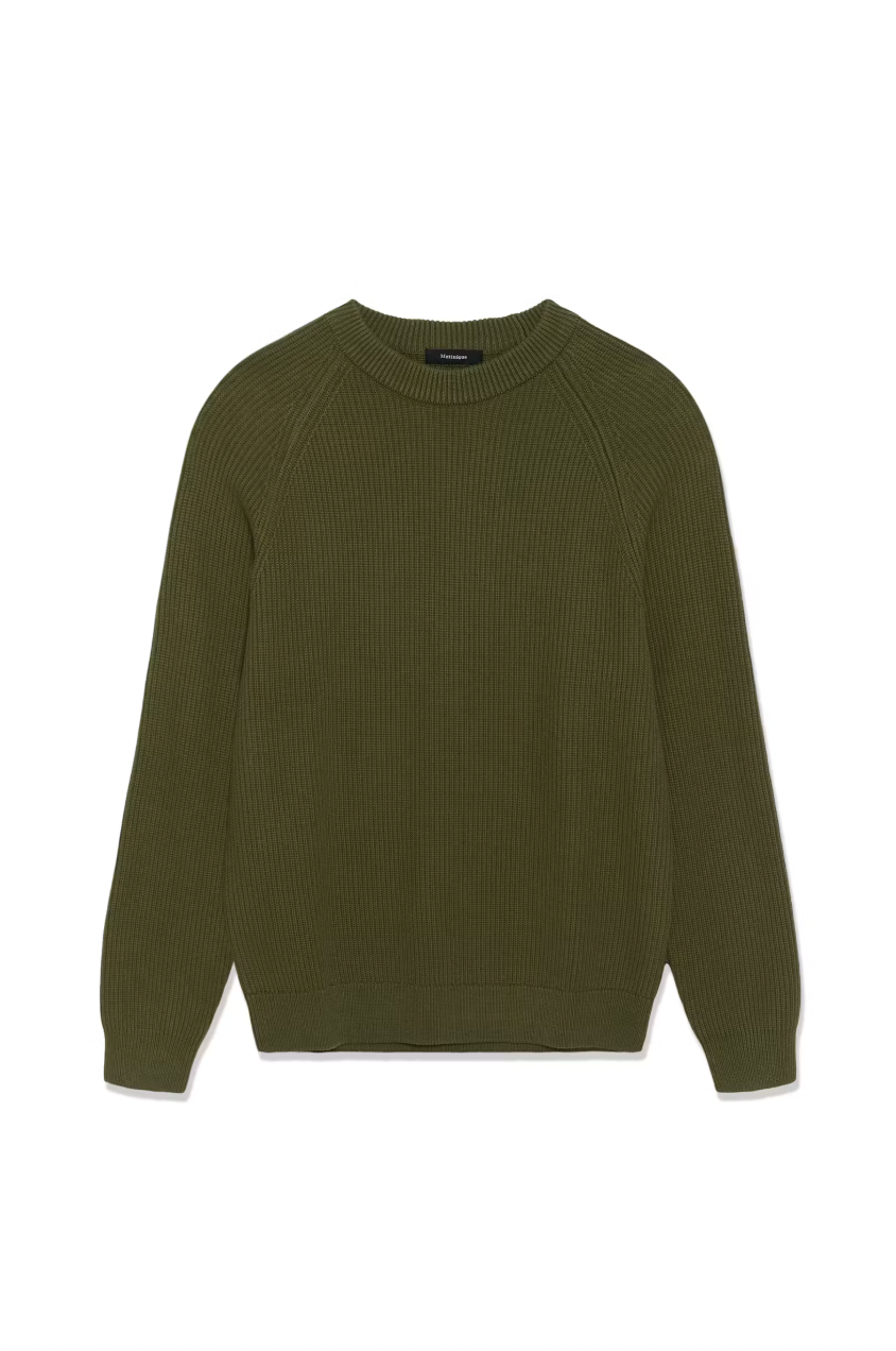 MAHELLSON SWEATER (OLIVE) - MATINIQUE