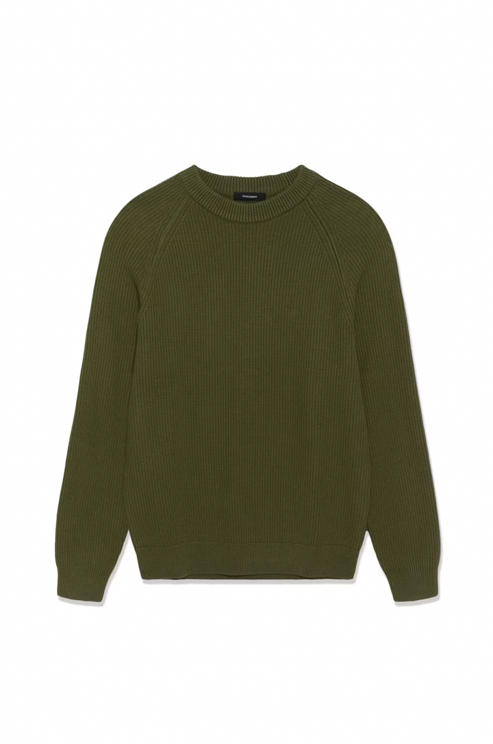 MAHELLSON SWEATER (OLIVE) - MATINIQUE