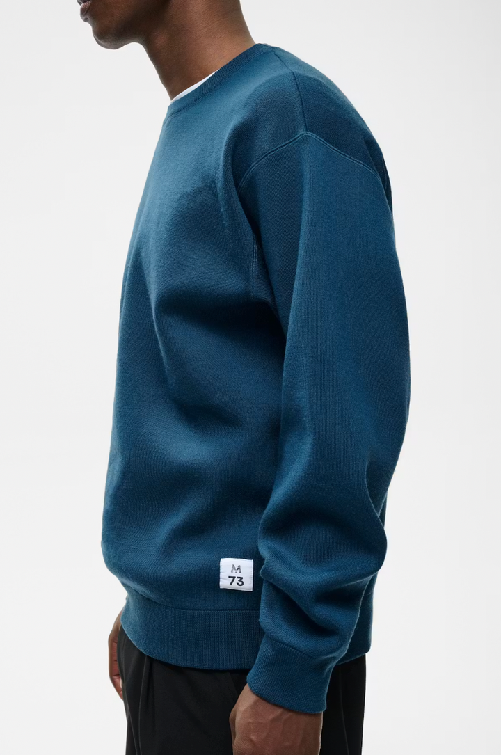 MASWEATIO PULLOVER SWEATSHIRT (BLUE) - MATINIQUE