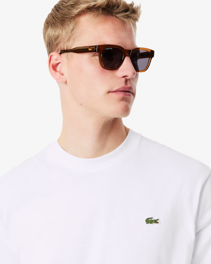LONGSLEEVE T-SHIRT (WHITE) - LACOSTE