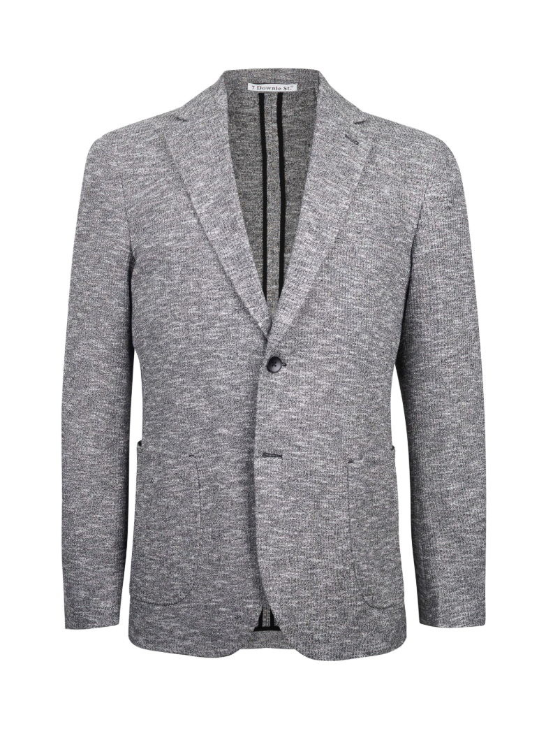 ARLINGTON KNIT BLAZER (GREY) - 7 DOWNIE