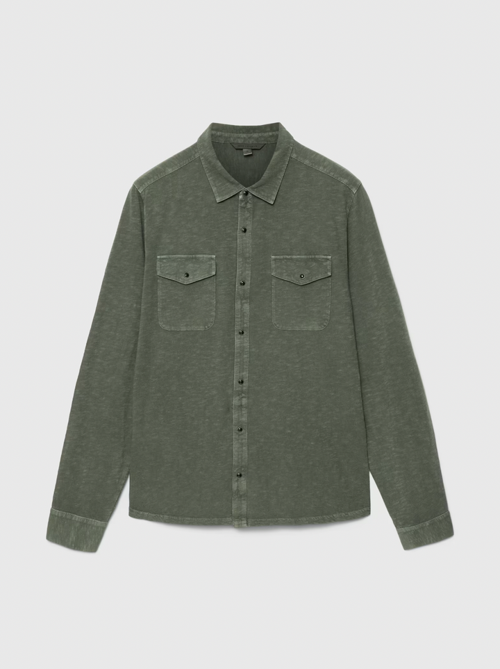 ARVON WESTERN SHIRT (GREEN) - JOHN VARVATOS