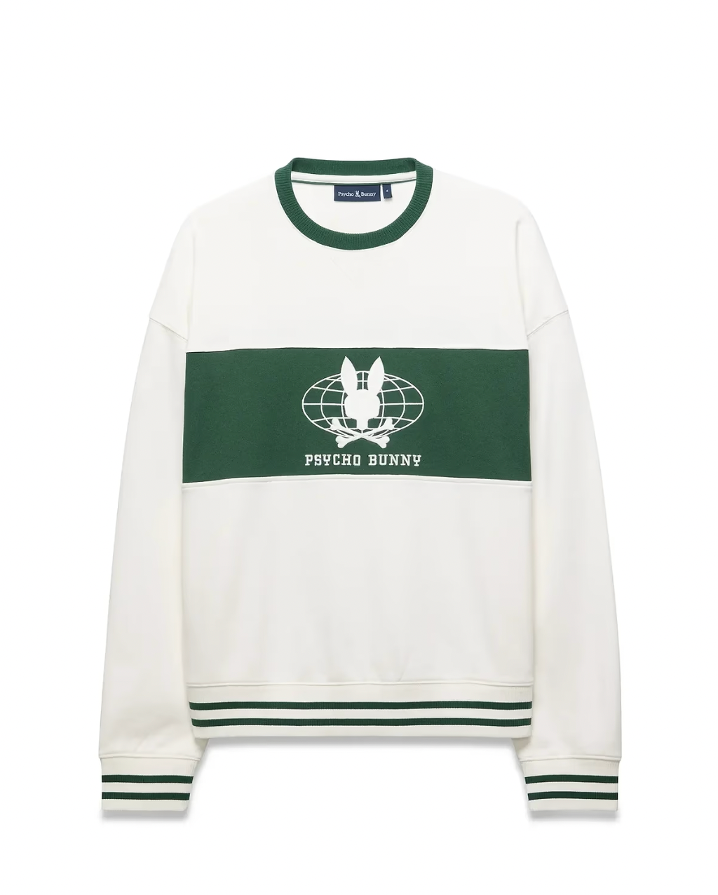 MIKE FRENCH TERRY SWEATER (ECRU) - PSYCHO BUNNY