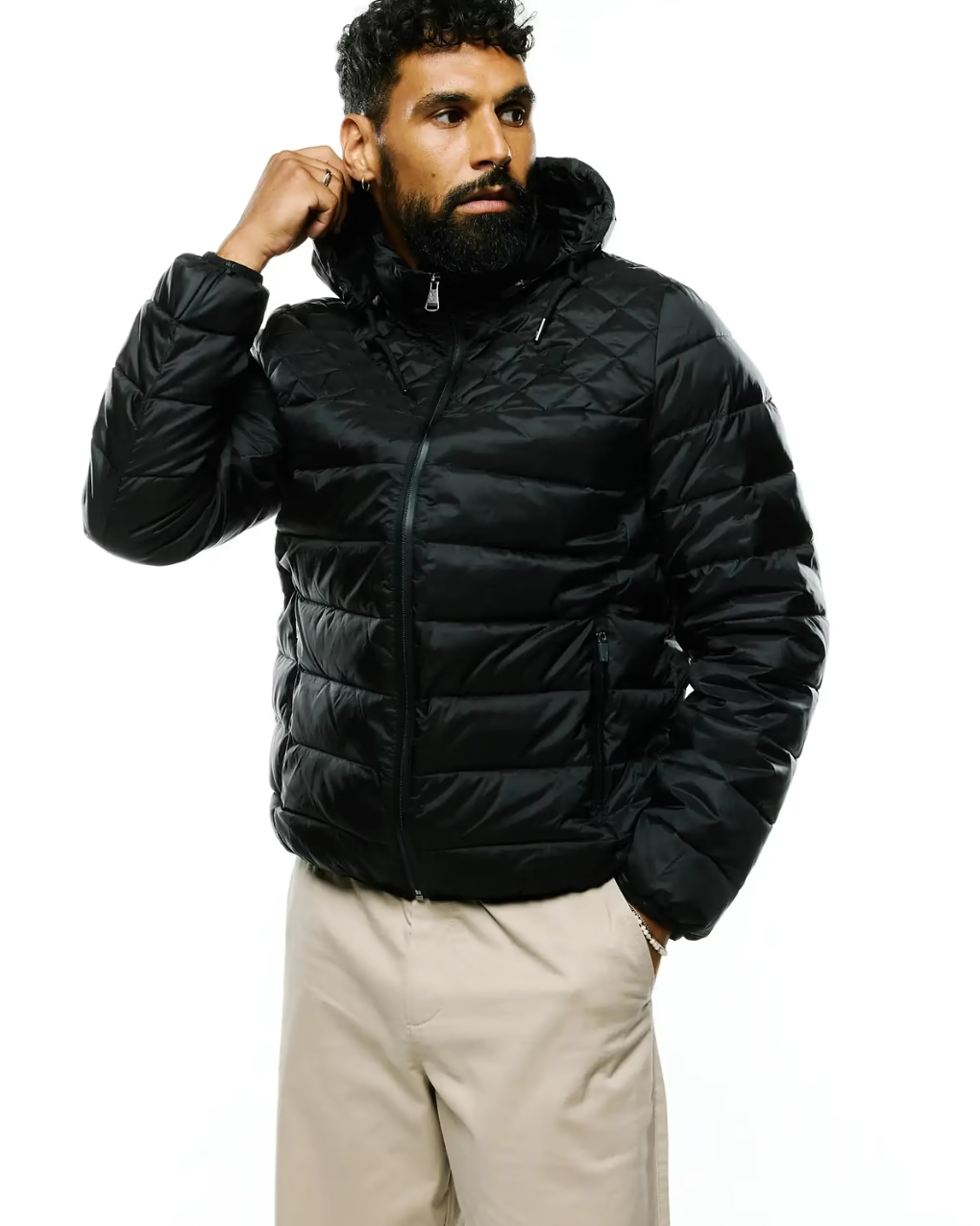 EMERIK PUFFER JACKET (BLACK) - PSYCHO BUNNY