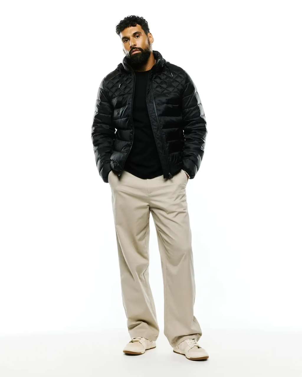 EMERIK PUFFER JACKET (BLACK) - PSYCHO BUNNY