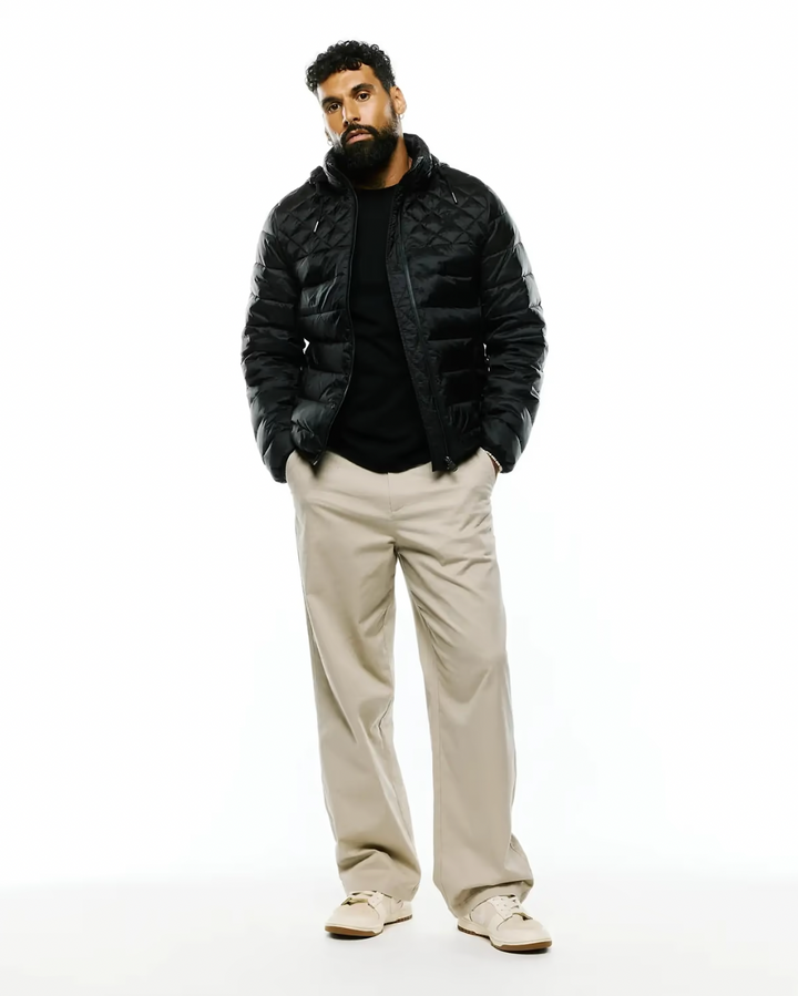 EMERIK PUFFER JACKET (BLACK) - PSYCHO BUNNY