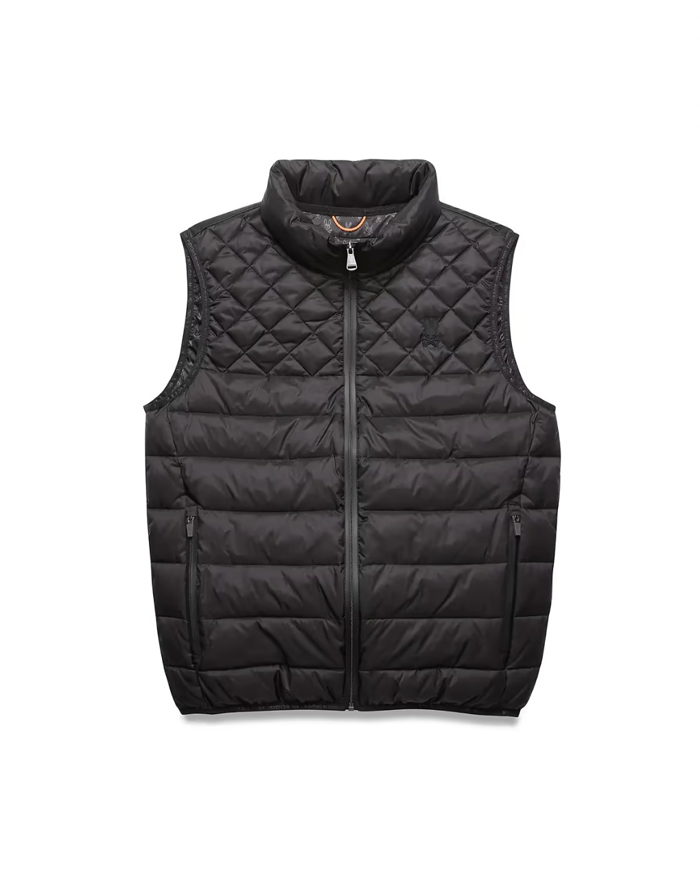EMERIK QUILTED PUFFER VEST (BLACK) - PSYCHO BUNNY
