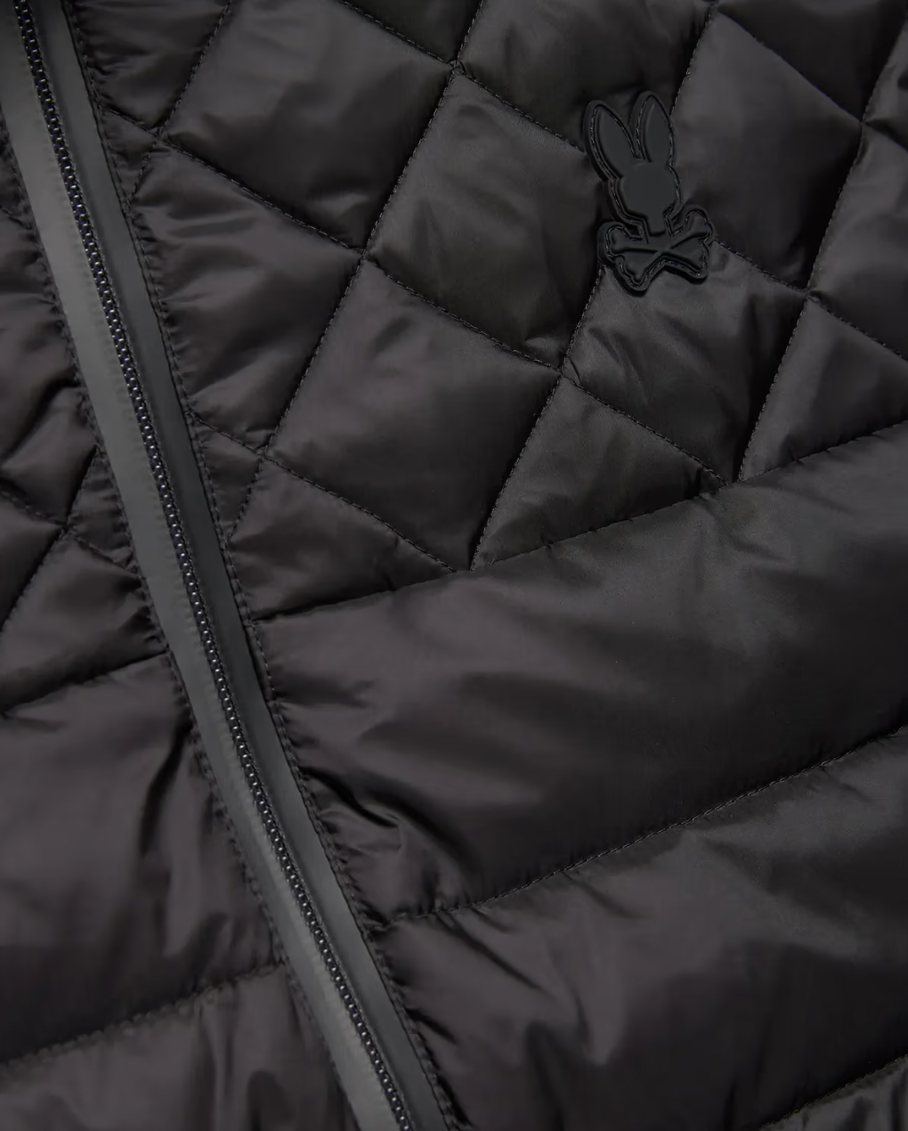 EMERIK QUILTED PUFFER VEST (BLACK) - PSYCHO BUNNY