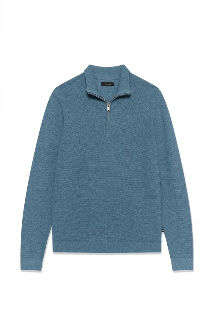 MALAGOON 1/4 ZIP PULLOVER (BLUE) - MATINIQUE