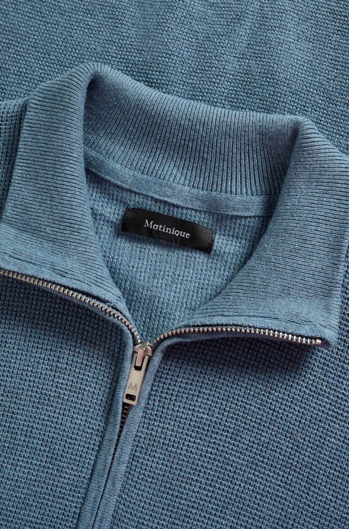 MALAGOON 1/4 ZIP PULLOVER (BLUE) - MATINIQUE