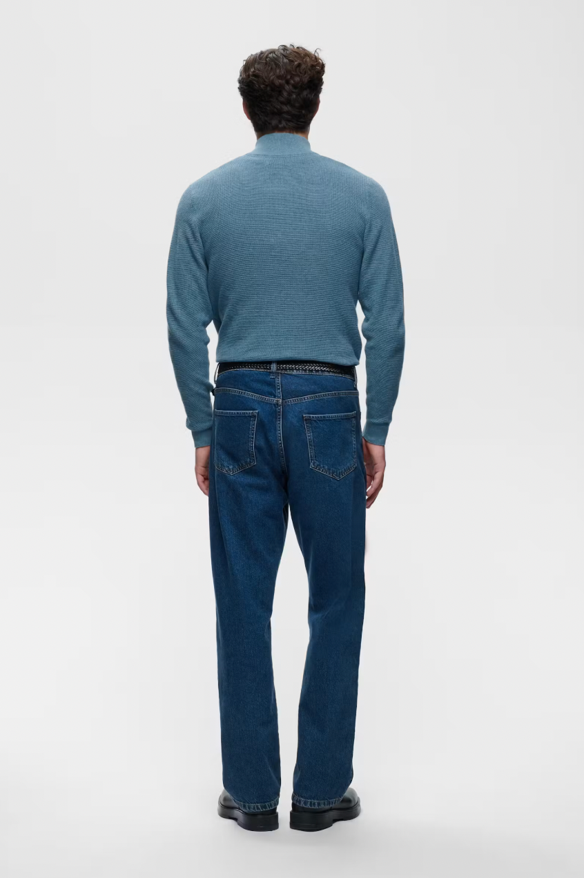 MALAGOON 1/4 ZIP PULLOVER (BLUE) - MATINIQUE