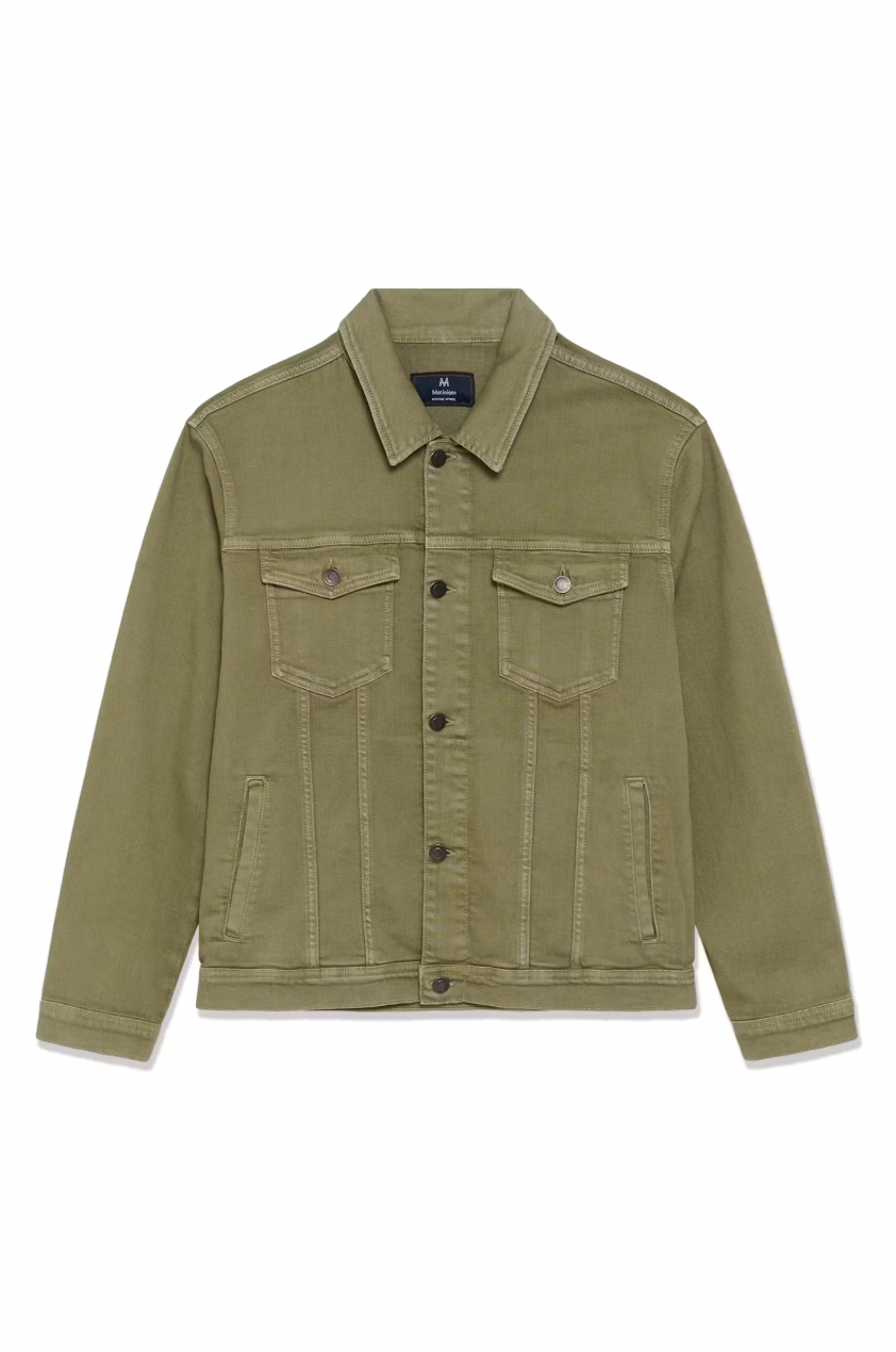MASHEPARD DENIM JACKET (SAGE) - MATINIQUE