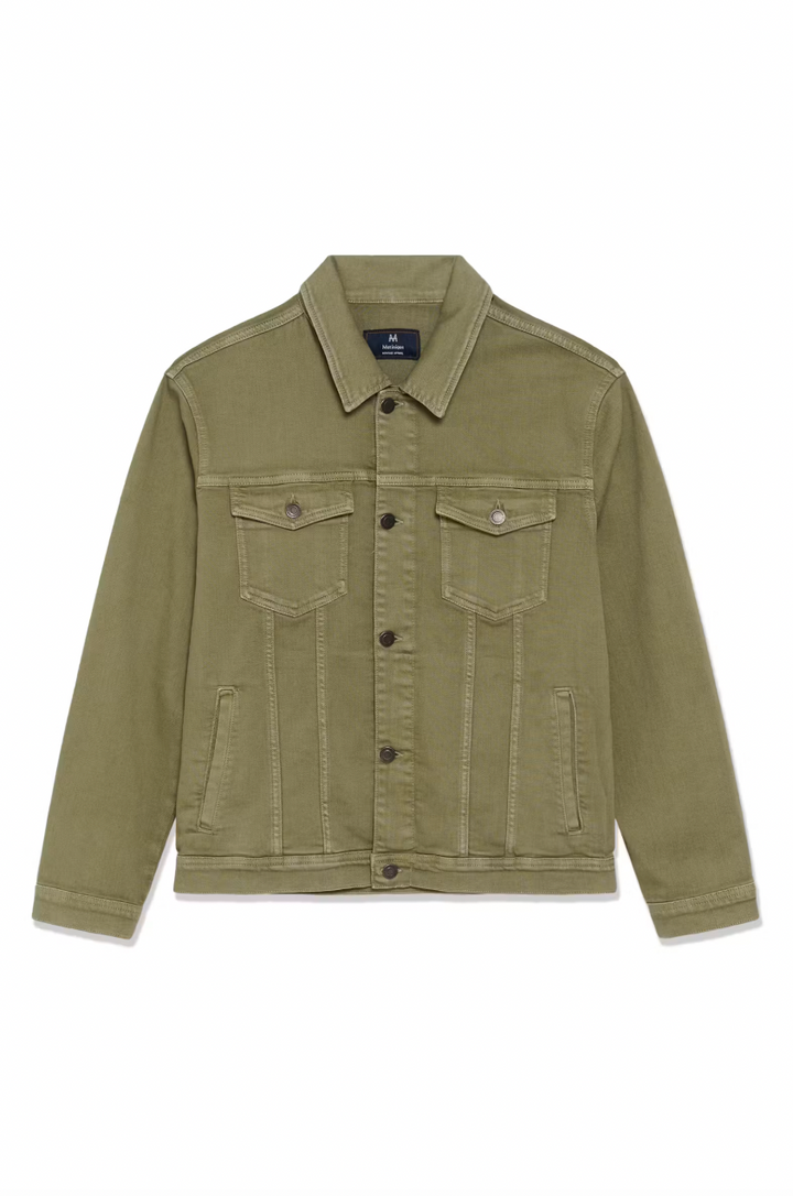 MASHEPARD DENIM JACKET (SAGE) - MATINIQUE