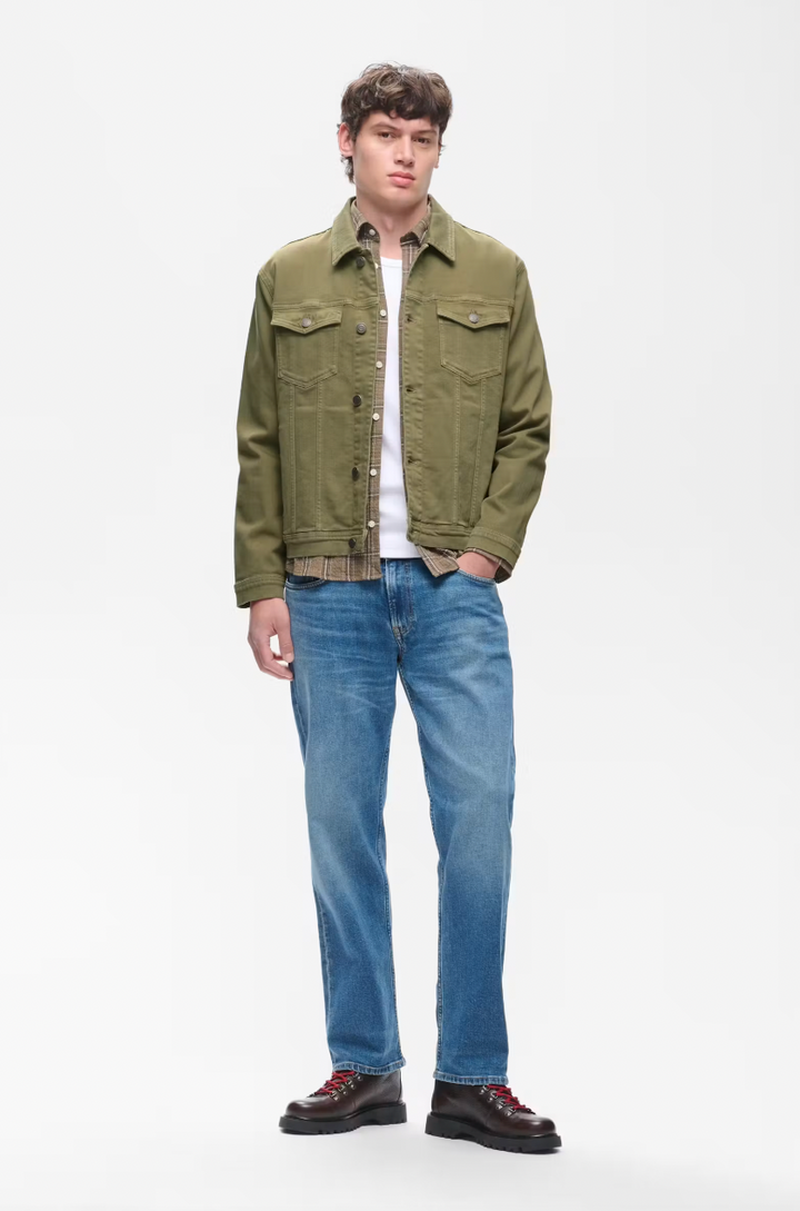 MASHEPARD DENIM JACKET (SAGE) - MATINIQUE