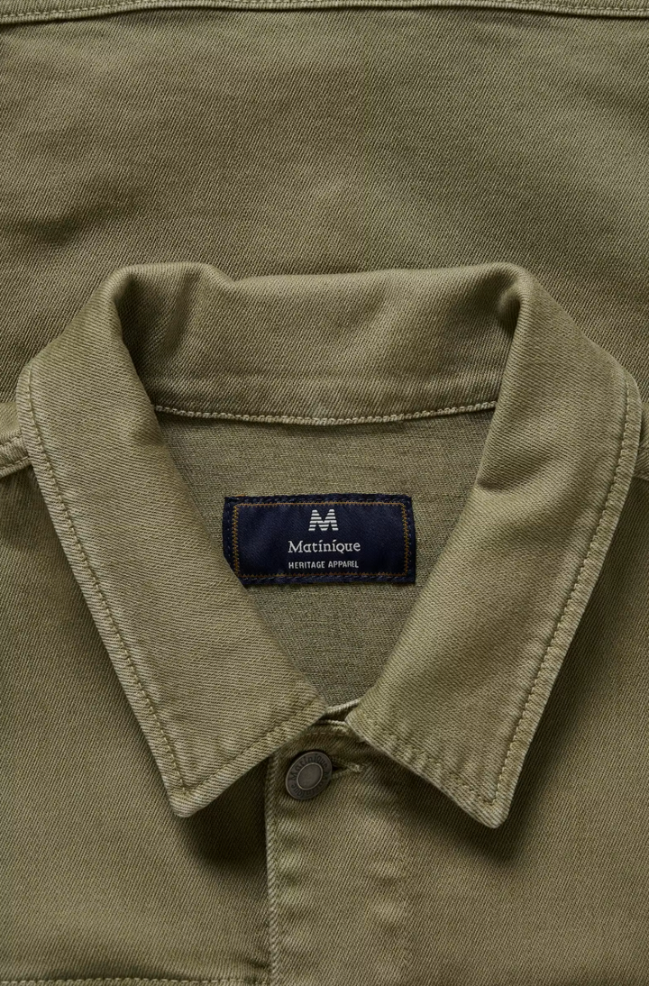 MASHEPARD DENIM JACKET (SAGE) - MATINIQUE