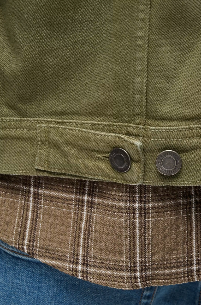 MASHEPARD DENIM JACKET (SAGE) - MATINIQUE