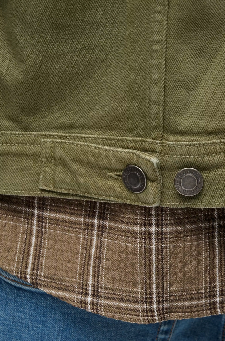 MASHEPARD DENIM JACKET (SAGE) - MATINIQUE