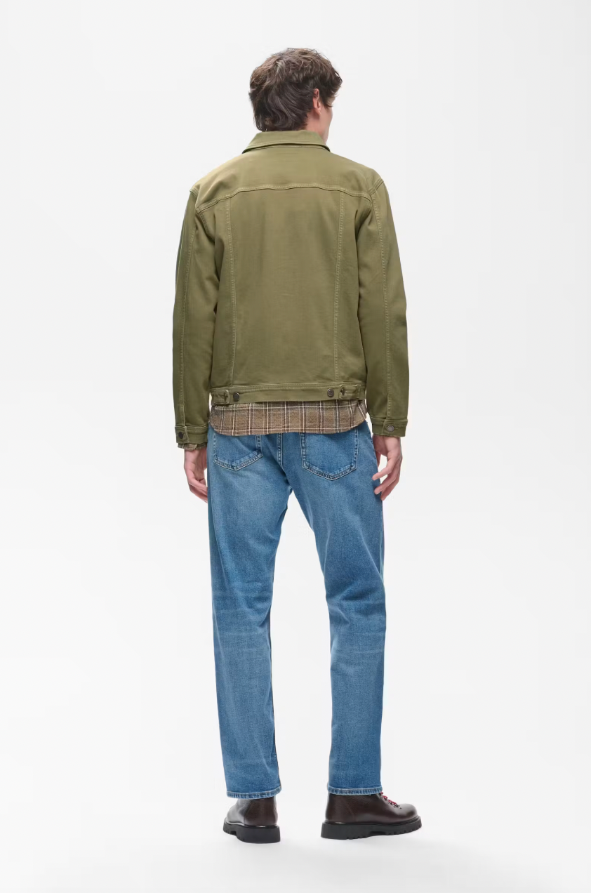 MASHEPARD DENIM JACKET (SAGE) - MATINIQUE