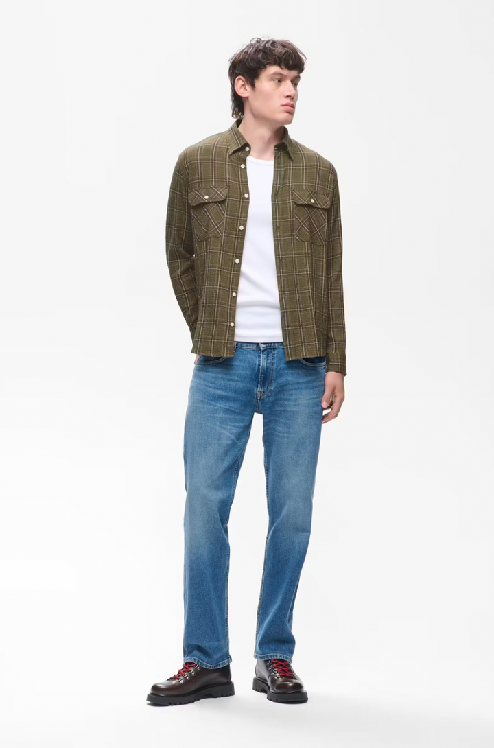 MACHRISTALDO SHIRT (OLIVE) - MATINIQUE