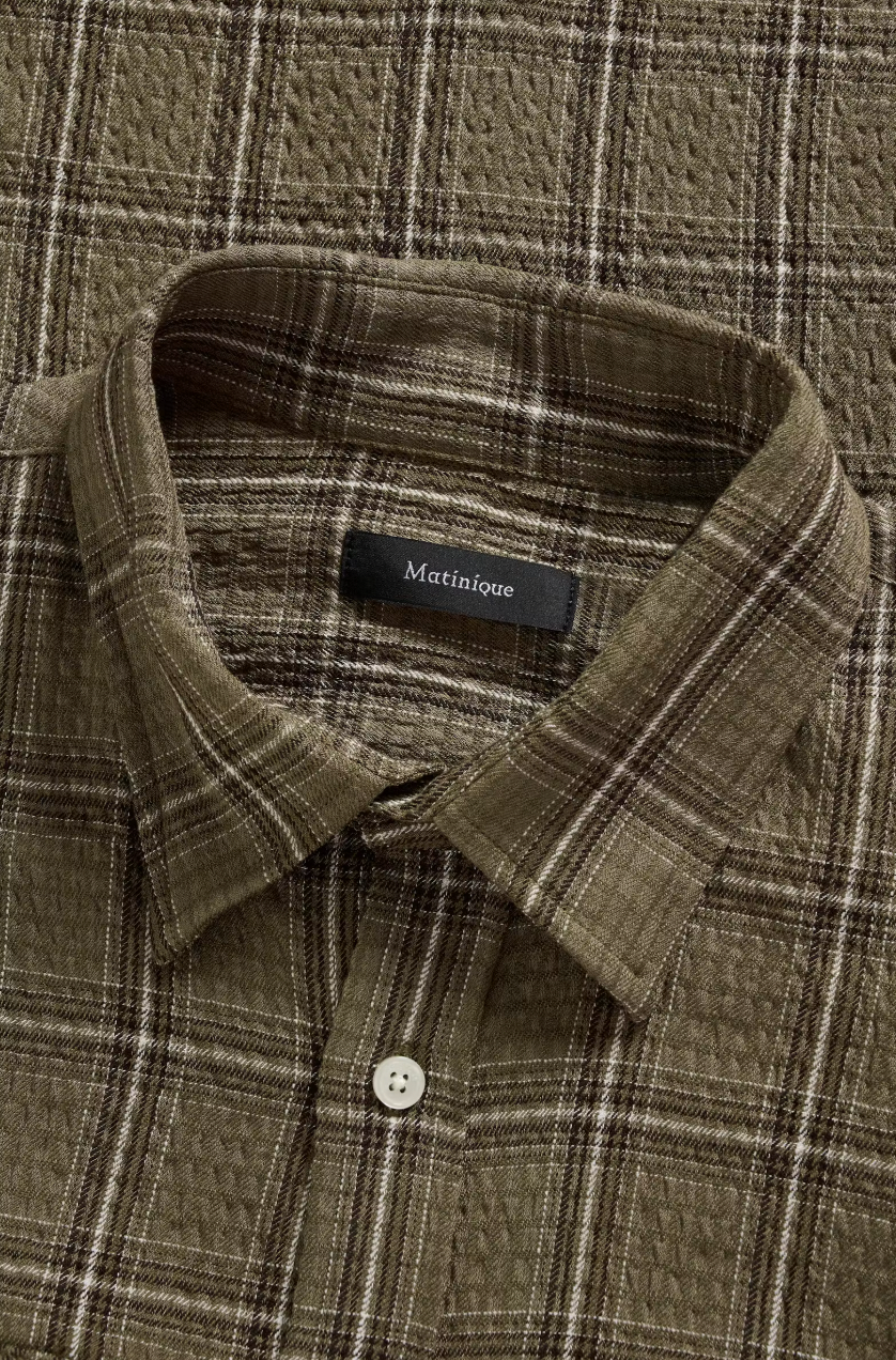 MACHRISTALDO SHIRT (OLIVE) - MATINIQUE