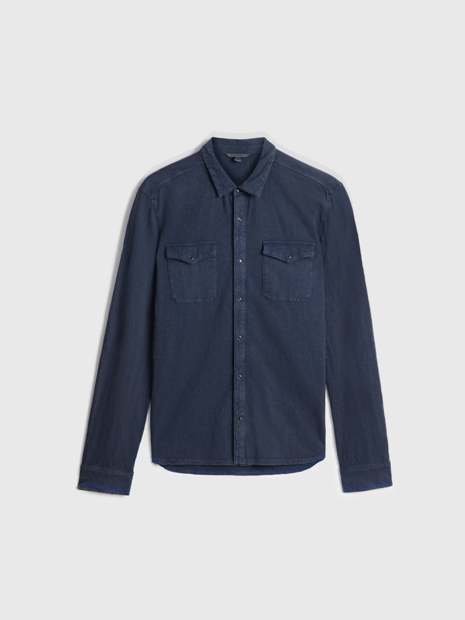 ARVON WESTERN SHIRT (NAVY) - JOHN VARVATOS