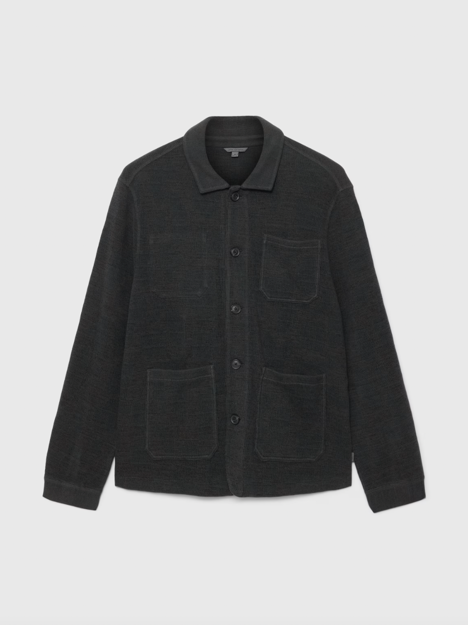EDMUNDS CHENILLE CHORE JACKET (CARBON) - JOHN VARVATOS