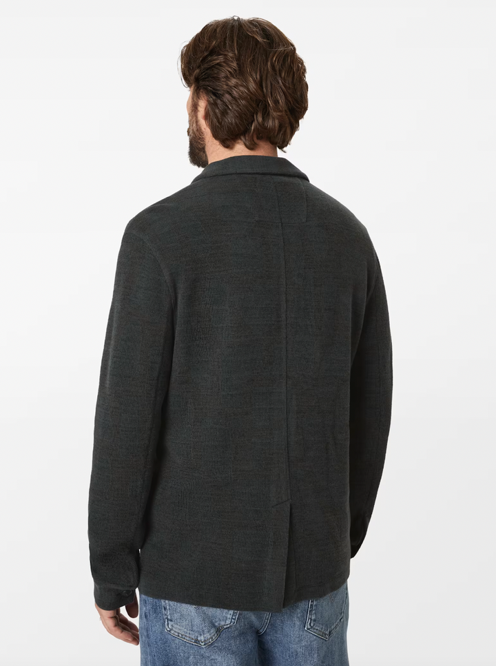 EDMUNDS CHENILLE CHORE JACKET (CARBON) - JOHN VARVATOS