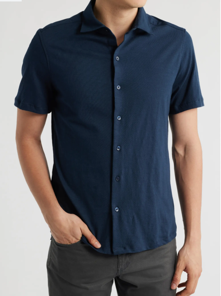 KIMBERTON KNIT SHIRT - ROBERT BARAKETT Jeff's Guyshop KIMBERTON KNIT SHIRT - ROBERT BARAKETT Jeff's Guyshop