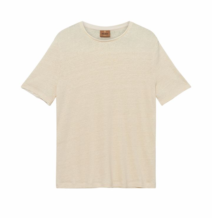 PENN LINEN TEE (ECRU) - MOS MOSH GALLERY