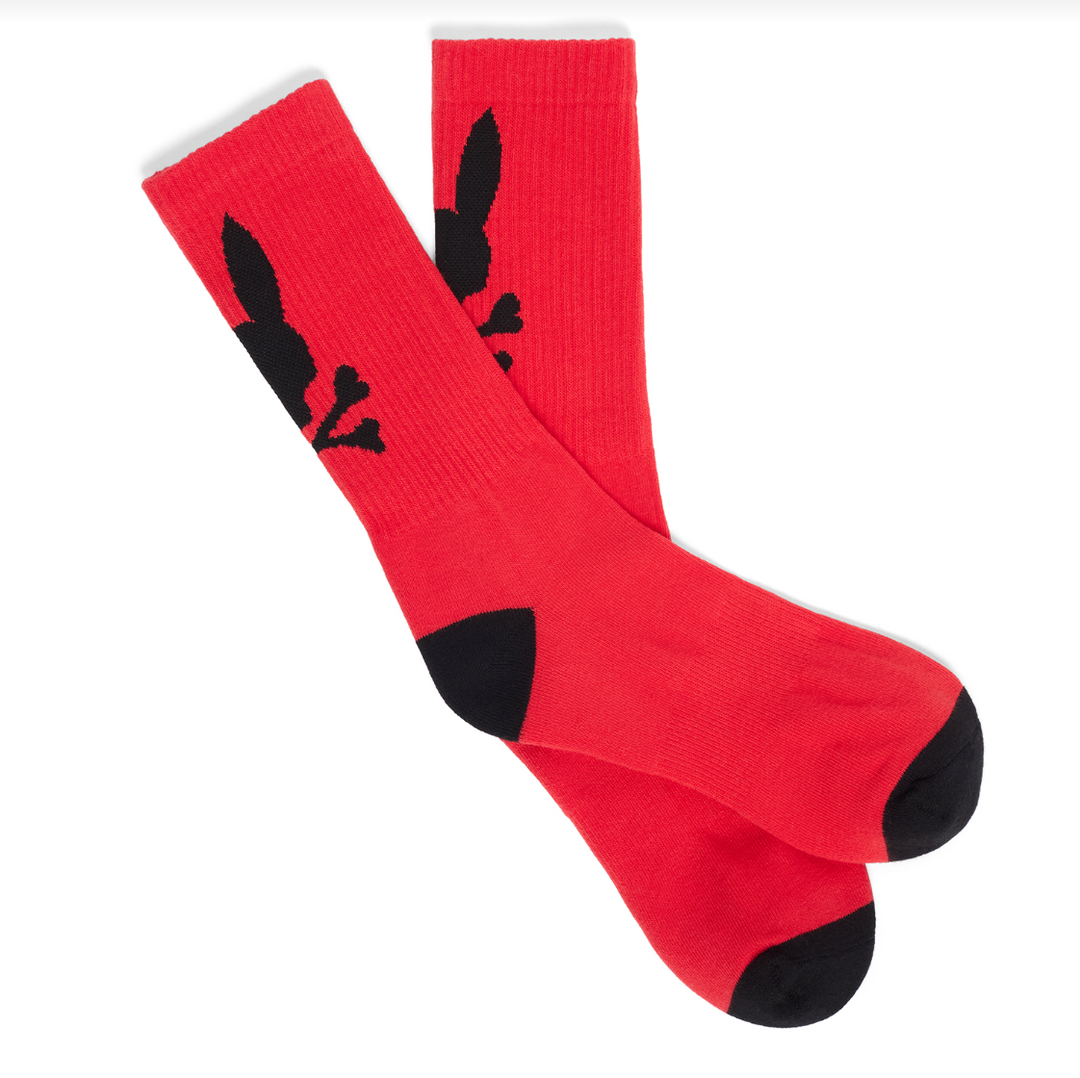 BACK BUNNY SPORT SOCK (BITTERSWEET) - PSYCHO BUNNY