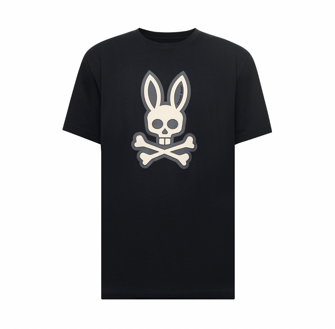 RYDER GRAPHIC TEE (BLACK) - PSYCHO BUNNY