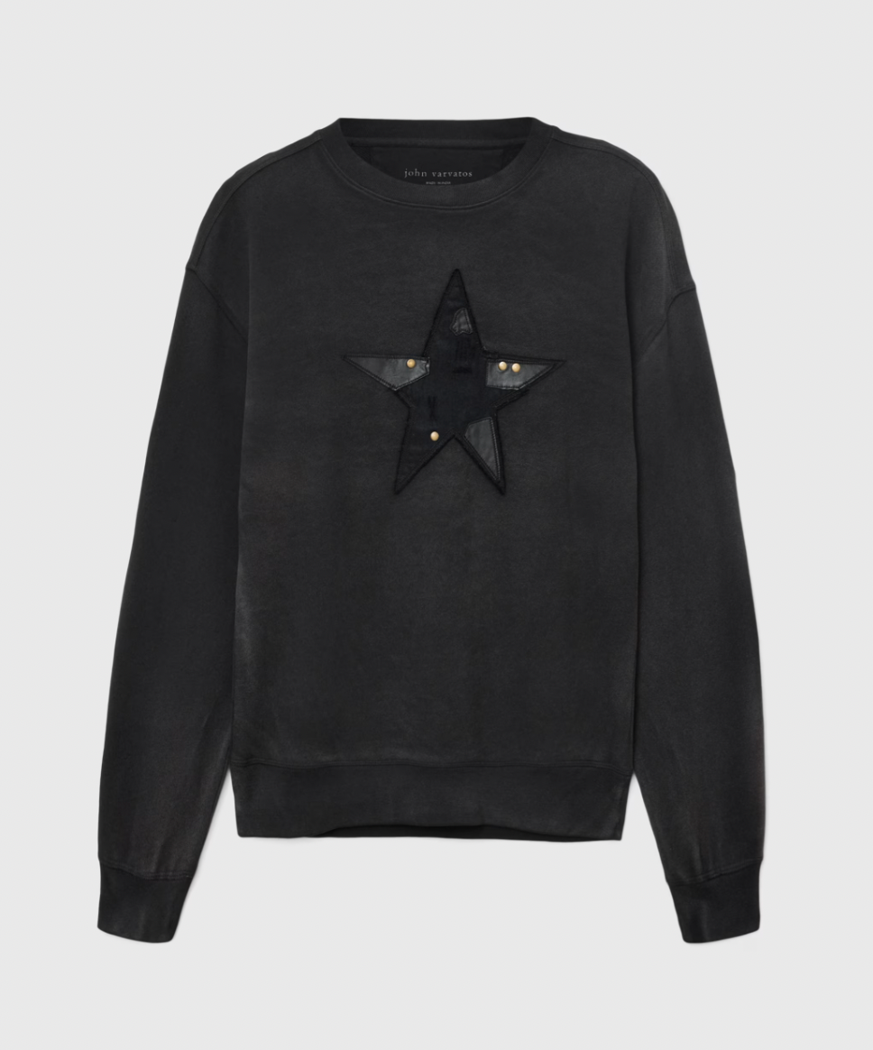 MENDED STAR CREWNECK - JOHN VARVATOS