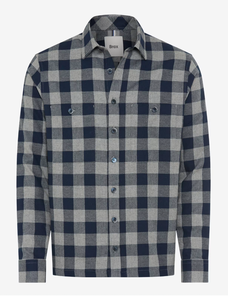 KAY SHIRT (NAVY) - BRAX