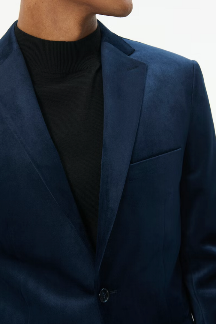 MAGEORGE VELVET BLAZER (MIDNIGHT) - MATINIQUE