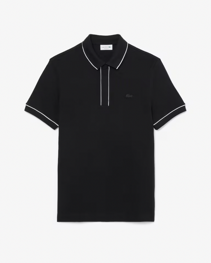 PARIS STRETCH POLO (BLACK) - LACOSTE
