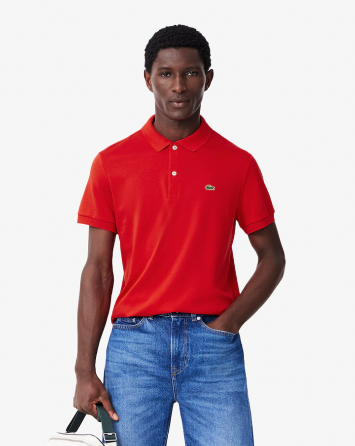 COTTON POLO (RED) - LACOSTE