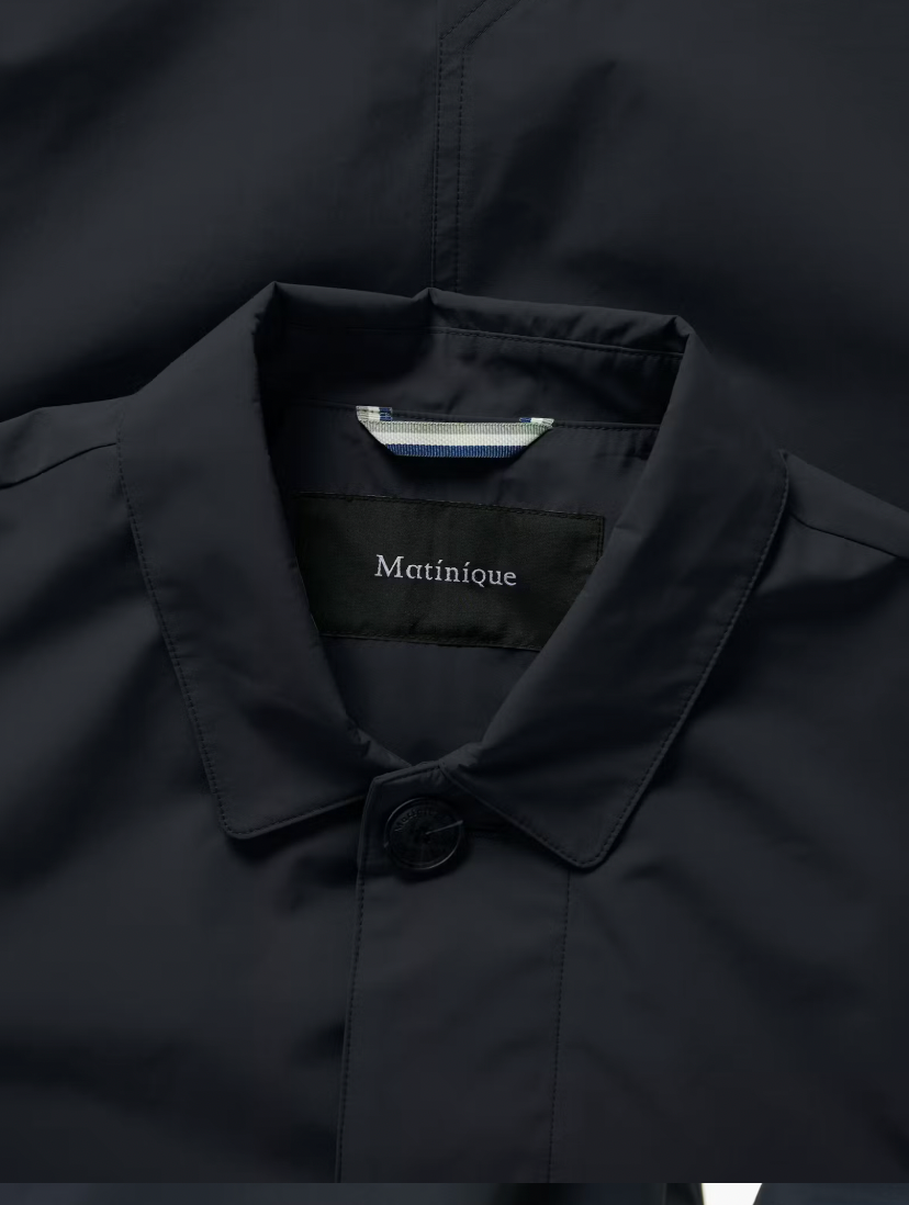 MILES OUTERWEAR COAT (NAVY) - MATINIQUE